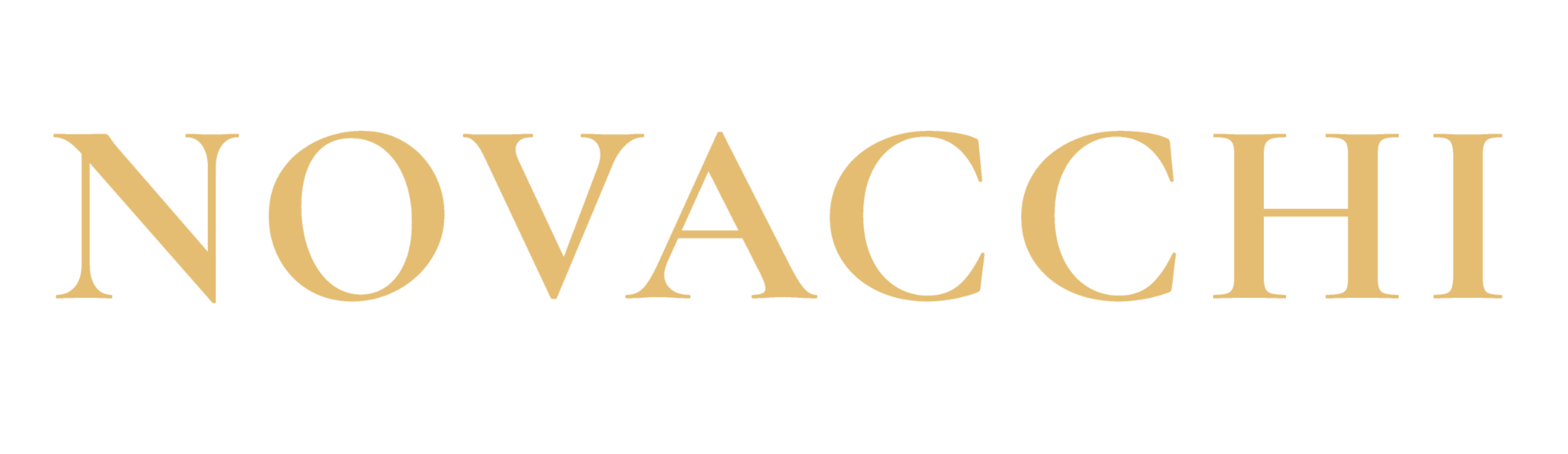 NOVACCHI luxury smartwatch brand wordmark logo